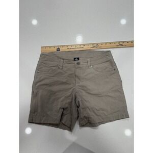 Kuhl Women Shorts Size 10 Gray Cargo‎ Hiking Outdoor